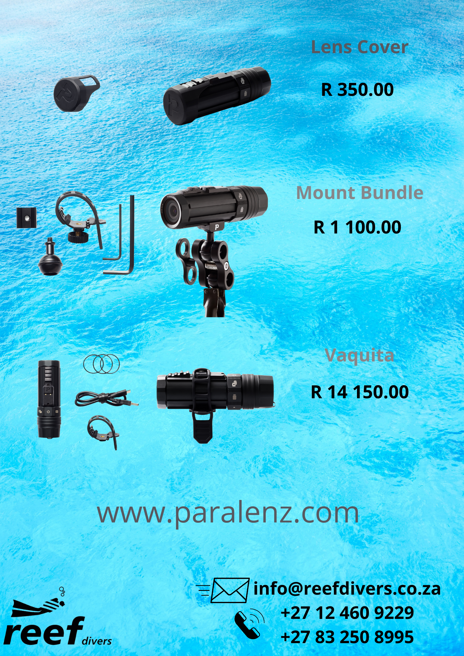 Paralenz Vaquita - price list 2